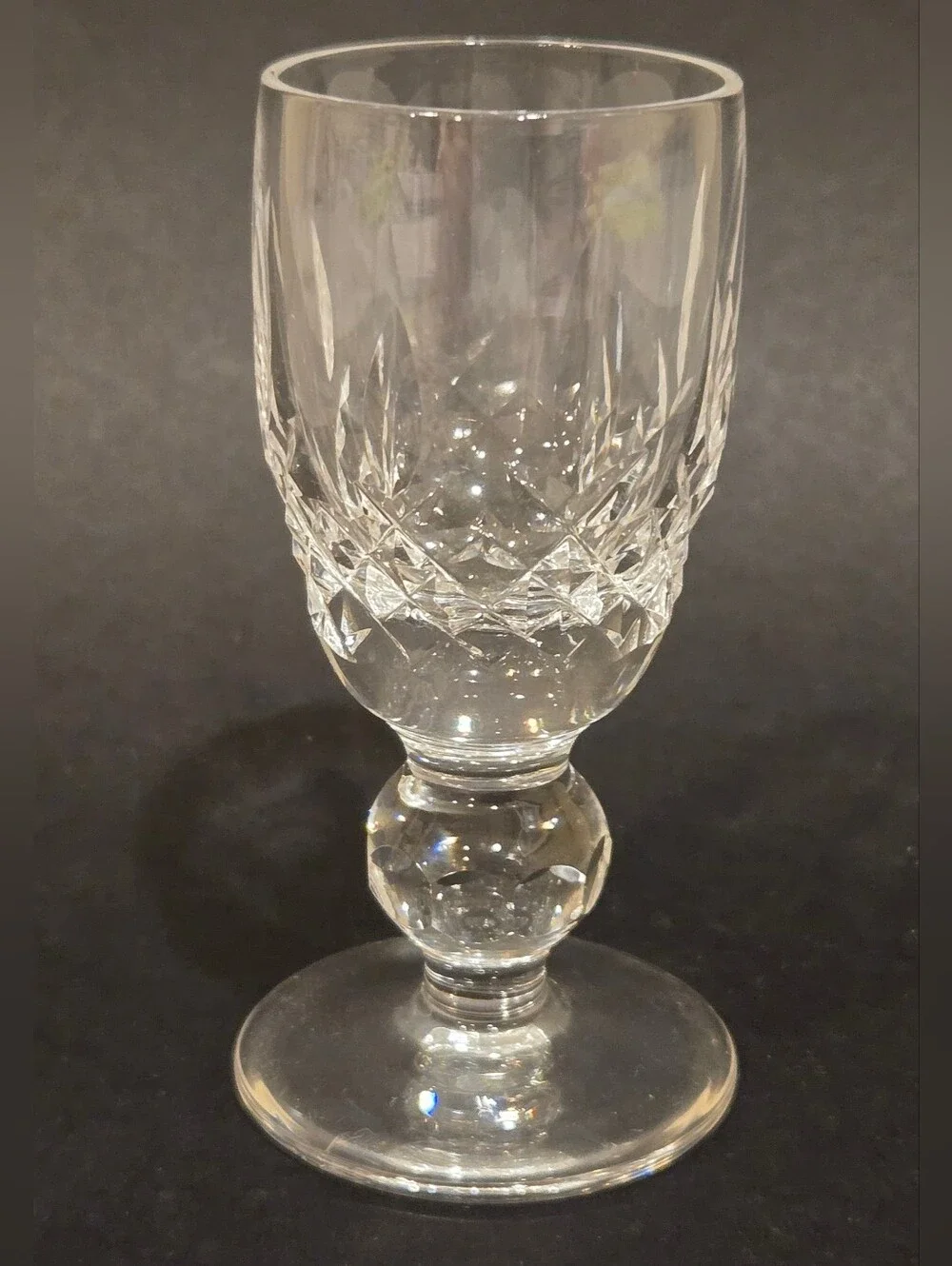 Waterford Kilcash Crystal Cordial Elegant Clear Stemware